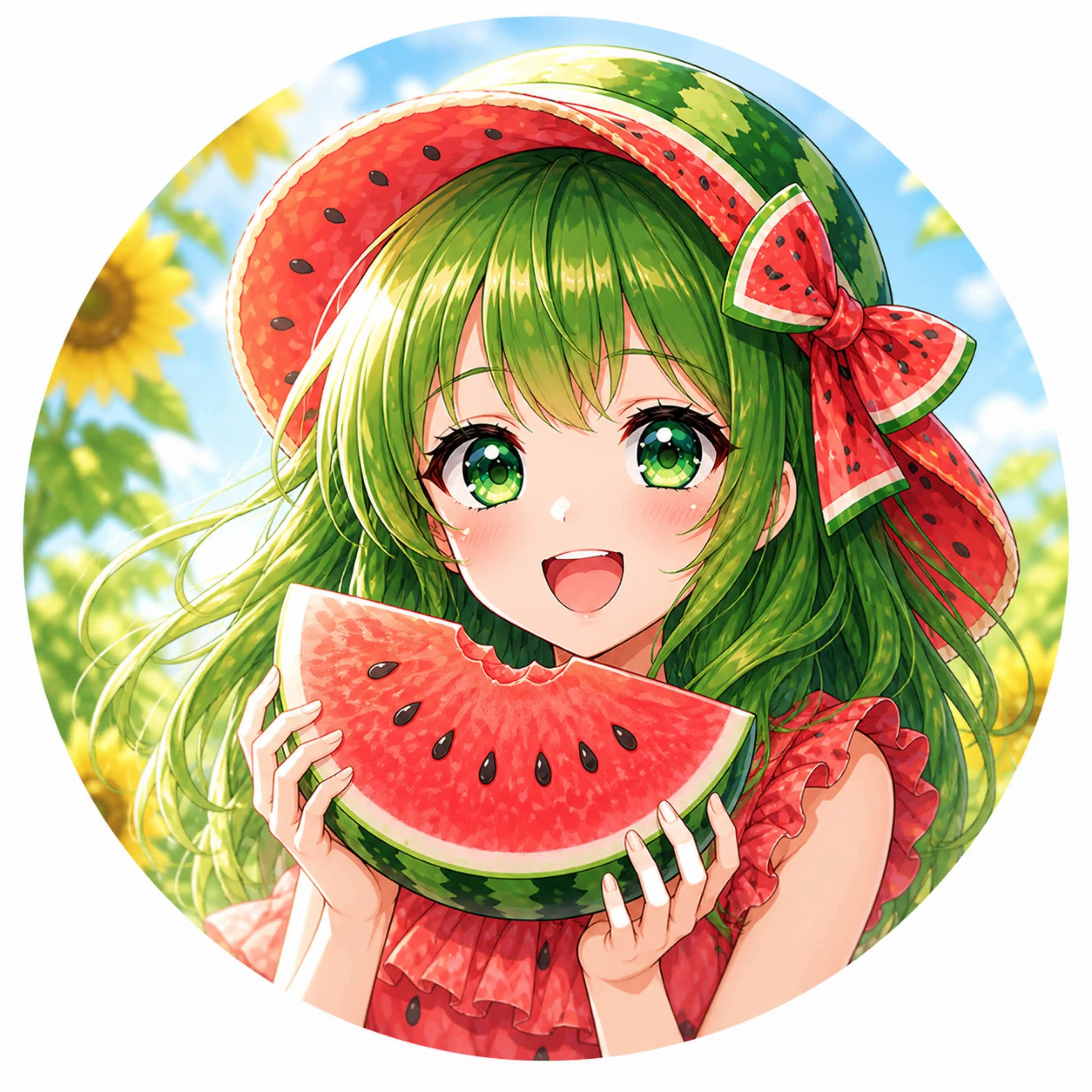 スイカの子