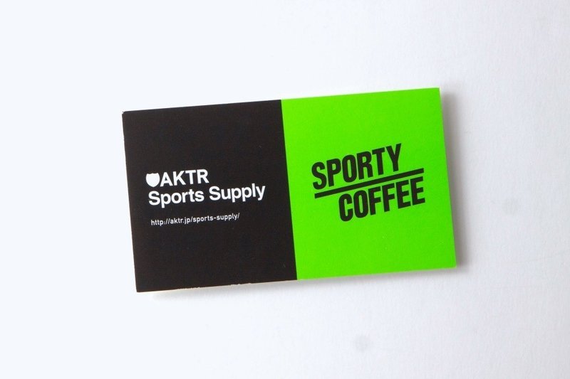 AKTR Sports Supply_ショップカード