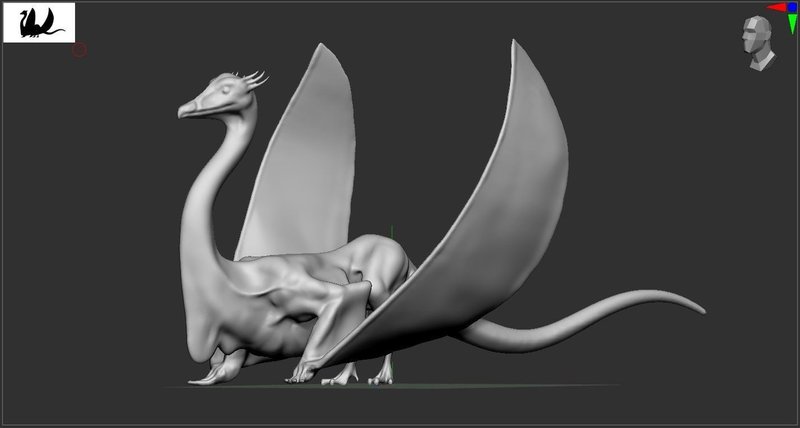 Zbrush Masterコース キャラクター クリーチャー造形実践編を受講 かえで Maple Note