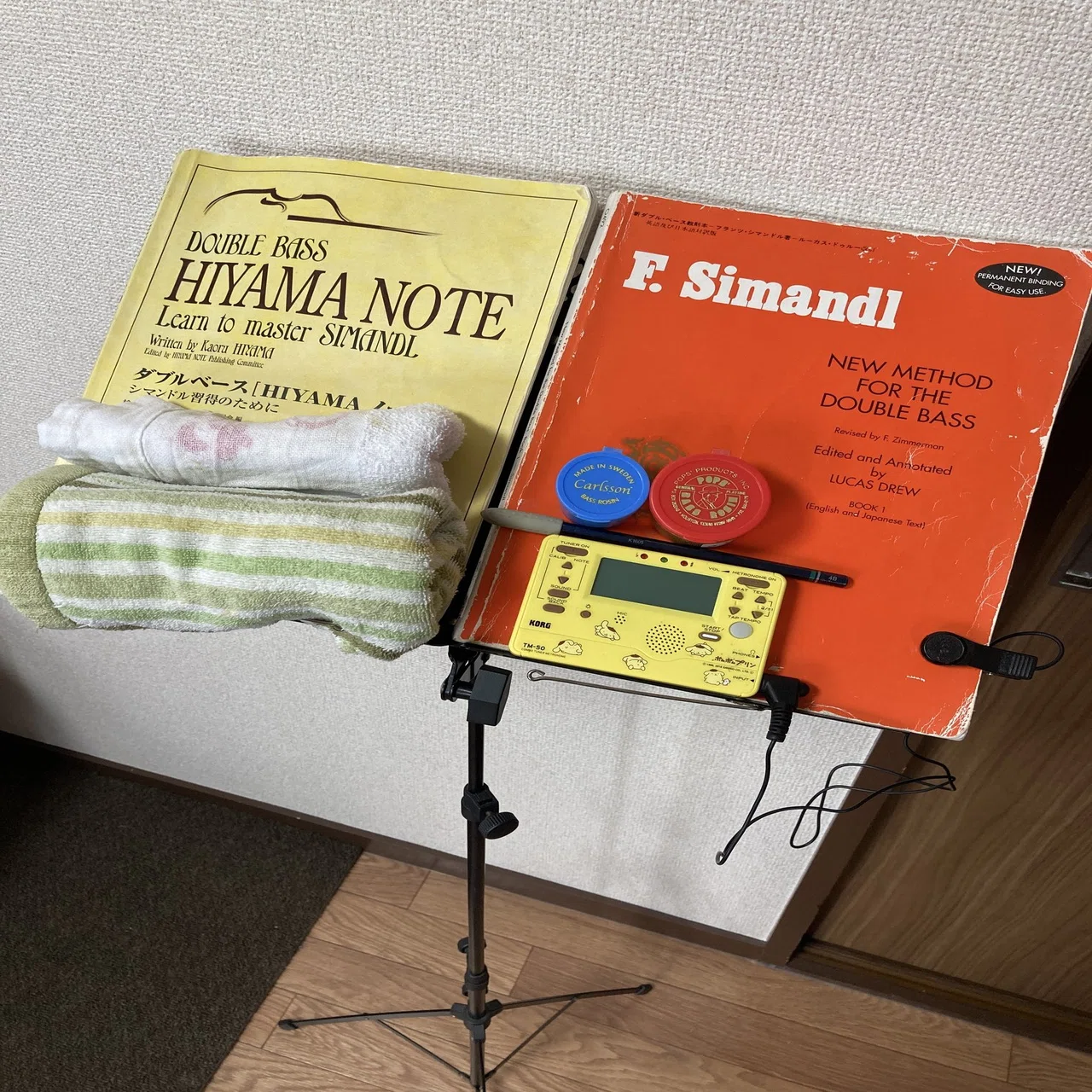 初心者あつまれ！吹奏楽部でコントラバスを始める時にあると素敵な物