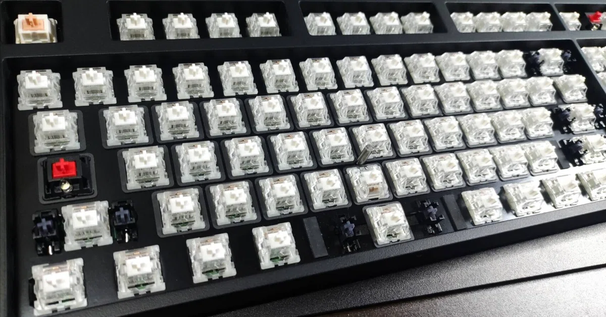 キーボード】ARCHISS Quattro TKL のフルカスタム【MOD】｜ベルク