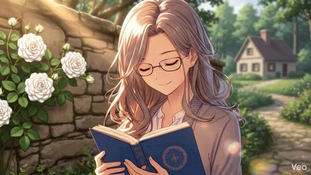 白いモッコウバラの咲く家 Created by Yoiho Suzumori
