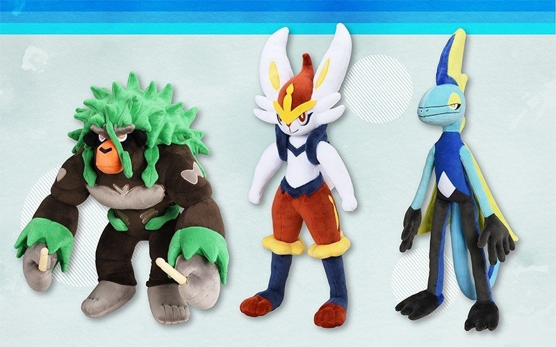 ポケットモンスター ソード シールド に登場する新しいぬいぐるみが続々と発売 Nintendo Every Note