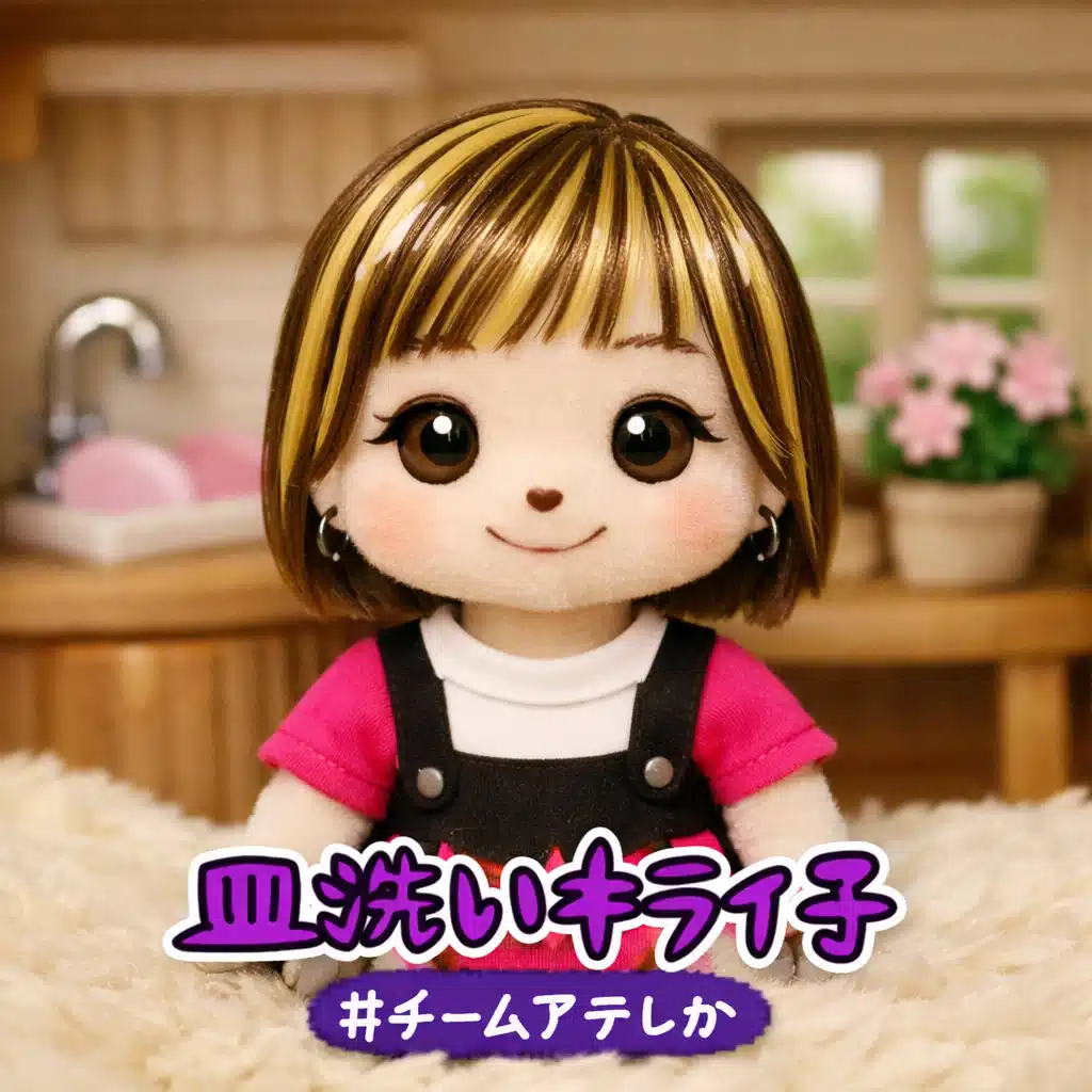 皿洗いキライ子