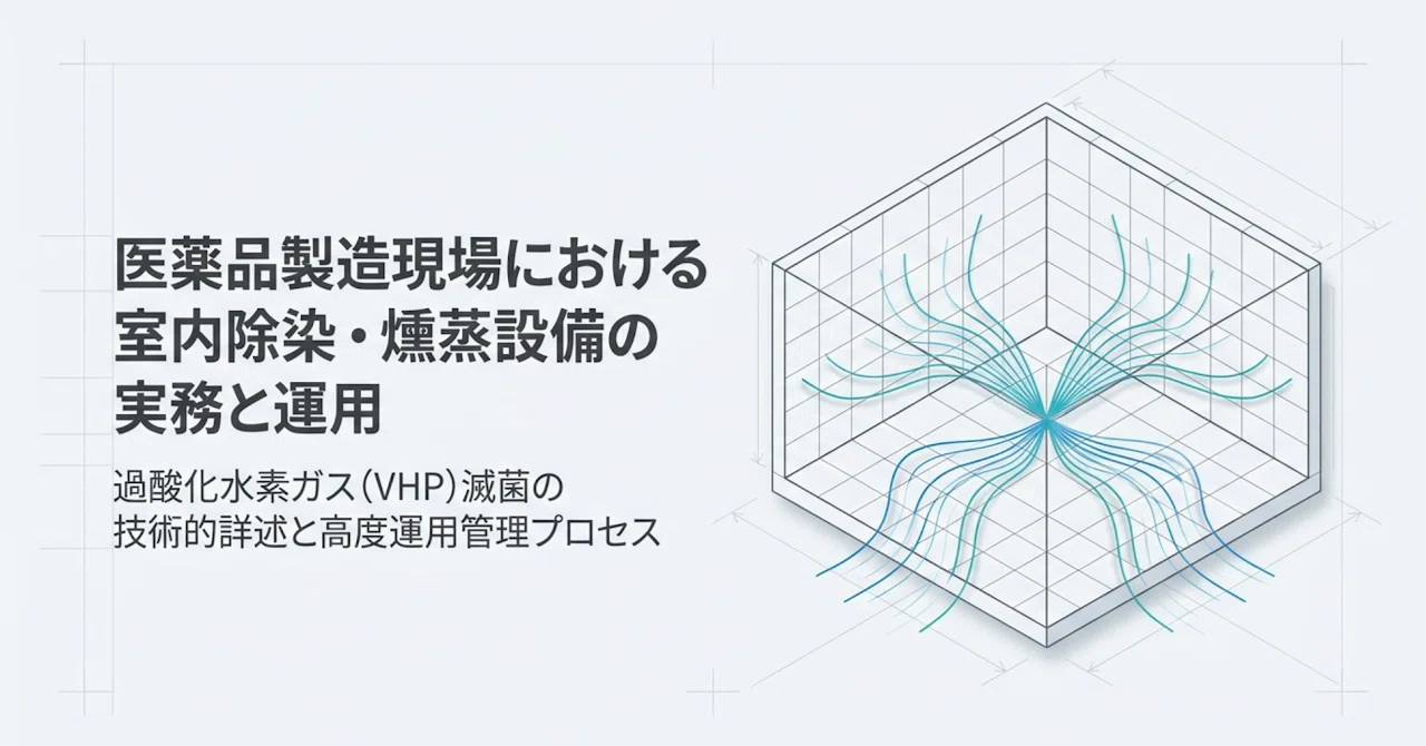 医薬品製造現場における過酸化水素ガス(VHP)除染・燻蒸システムの技術的詳述と高度運用管理|Hideki-yq
