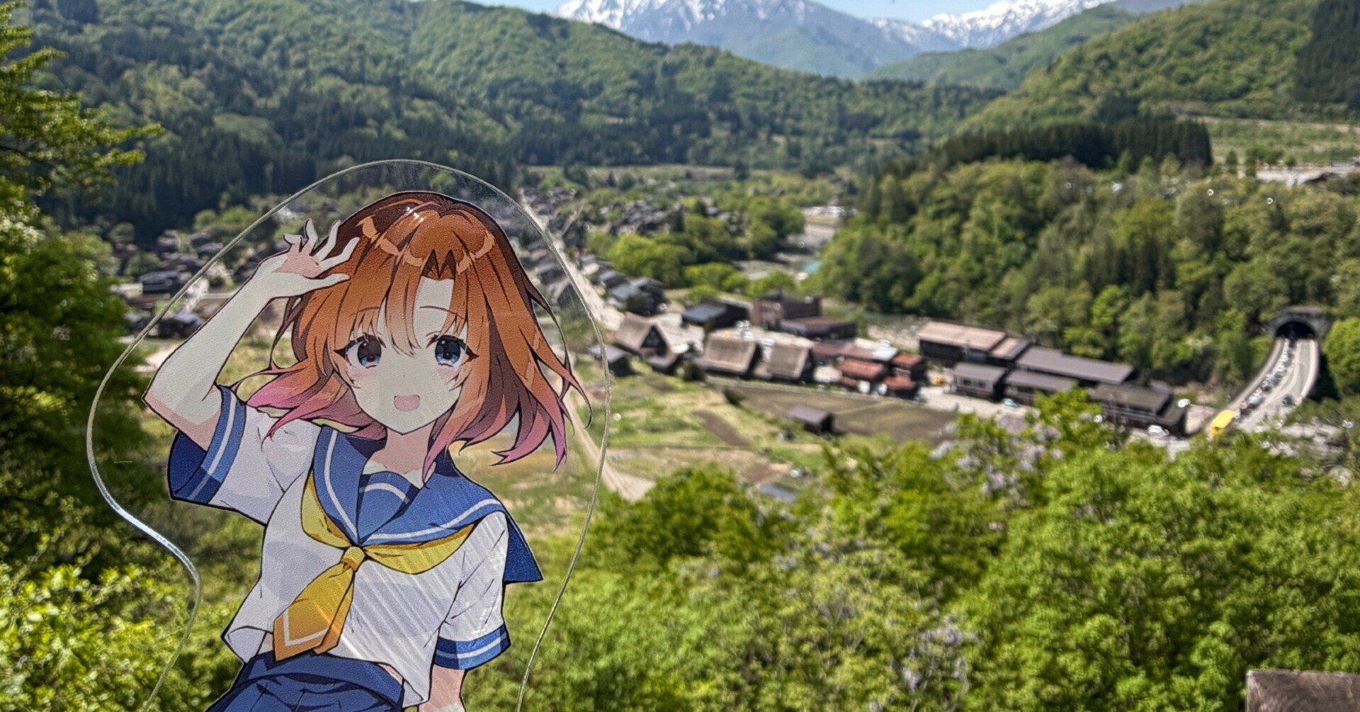 ひぐらしのなく頃に 聖地巡礼(白川郷)｜Takeno