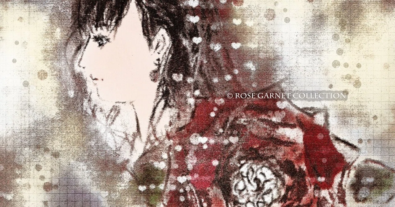 薔薇の深み、命の深み…：my illustration｜Rose Garnet