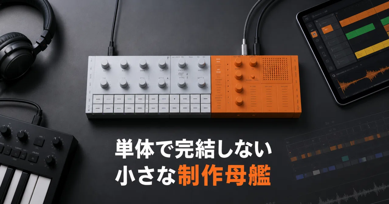 単体で完結しないSEQTRAKは小さな制作母艦になる。OS v2.0で読み直す