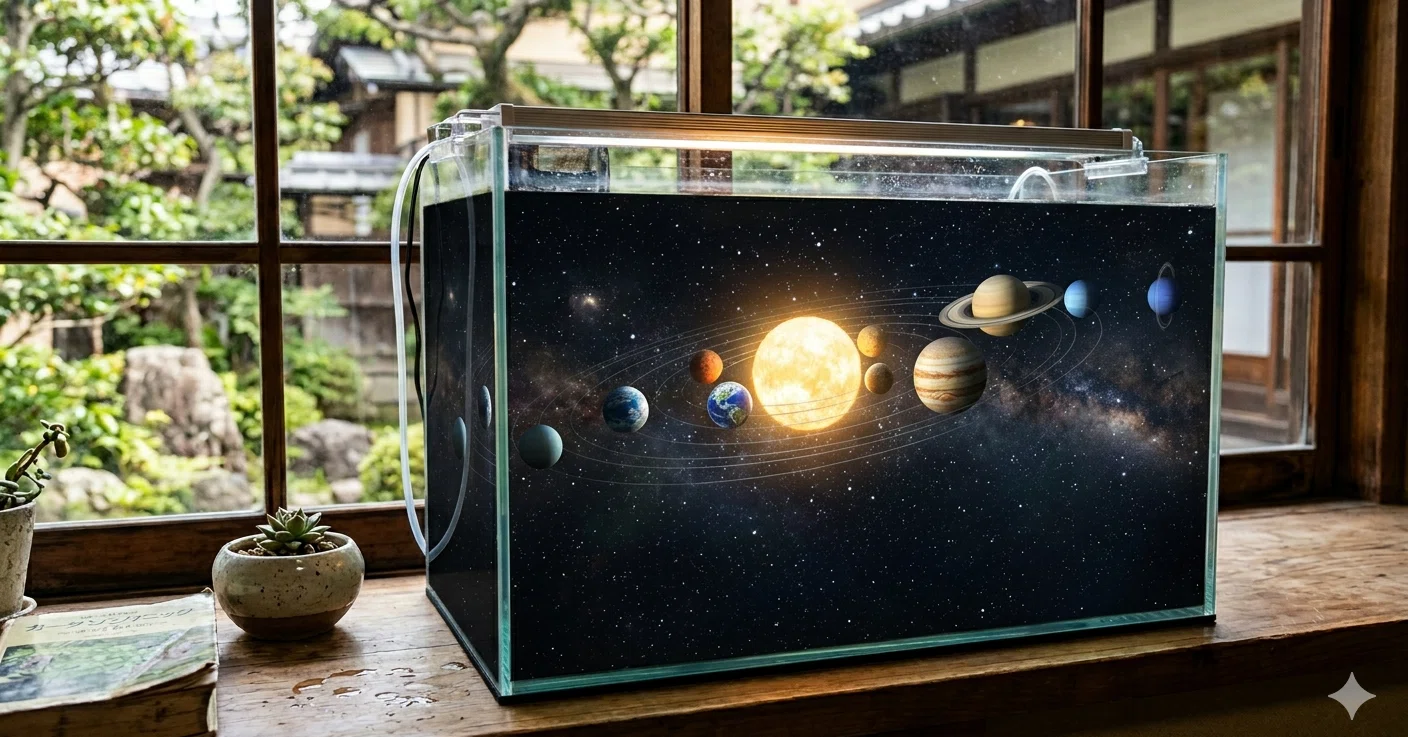 自分の中にある、小さな宇宙の水槽｜YUHI WAY