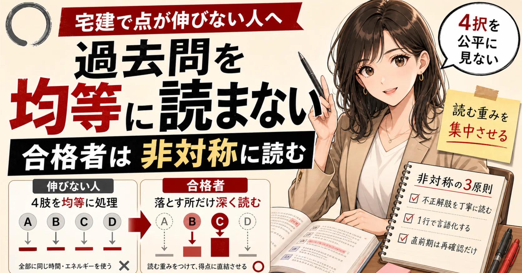 宅建合格者は、過去問を