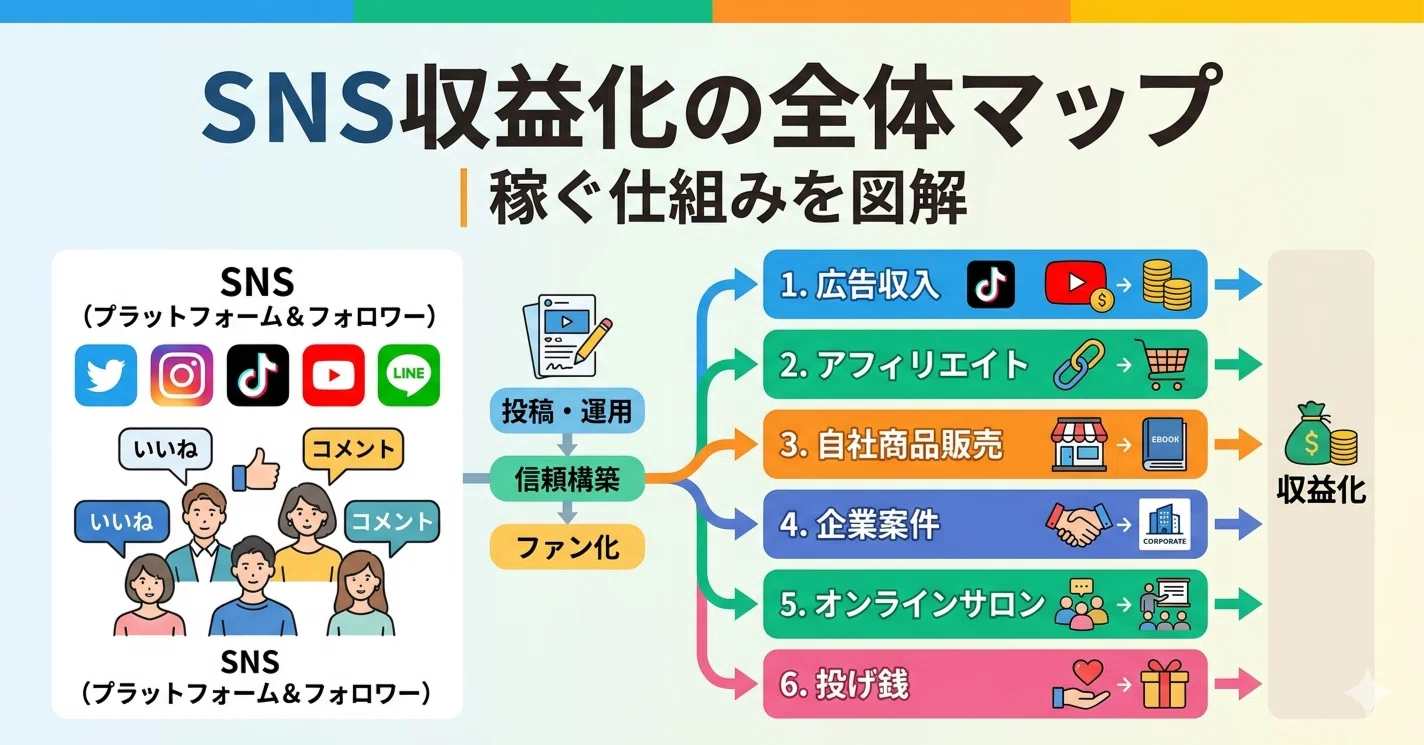 sns 収益 化