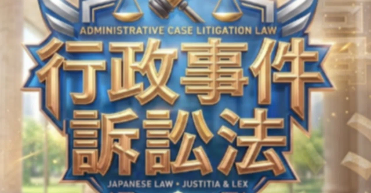 行政法の勉強 54 行政事件訴訟法・無効等確認訴訟 ｜あおぞらノート