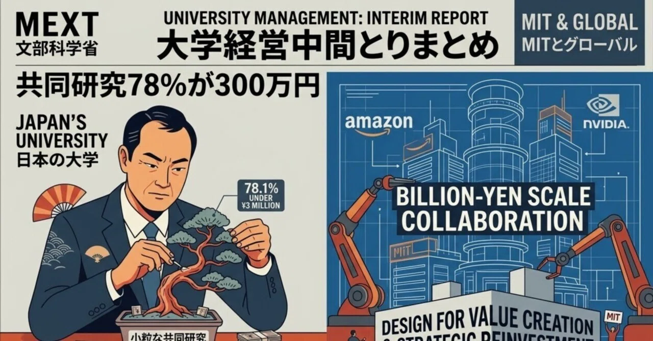 日本の大学、共同研究「78%が300万円未満」の現実 — 文科省・世界で