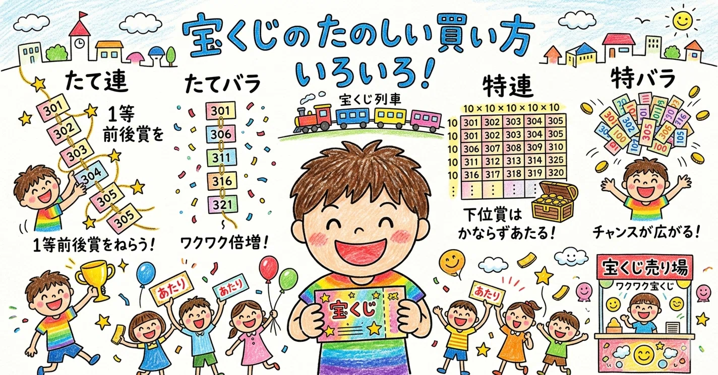 宝くじ 連 番 と バラ どっち が いい