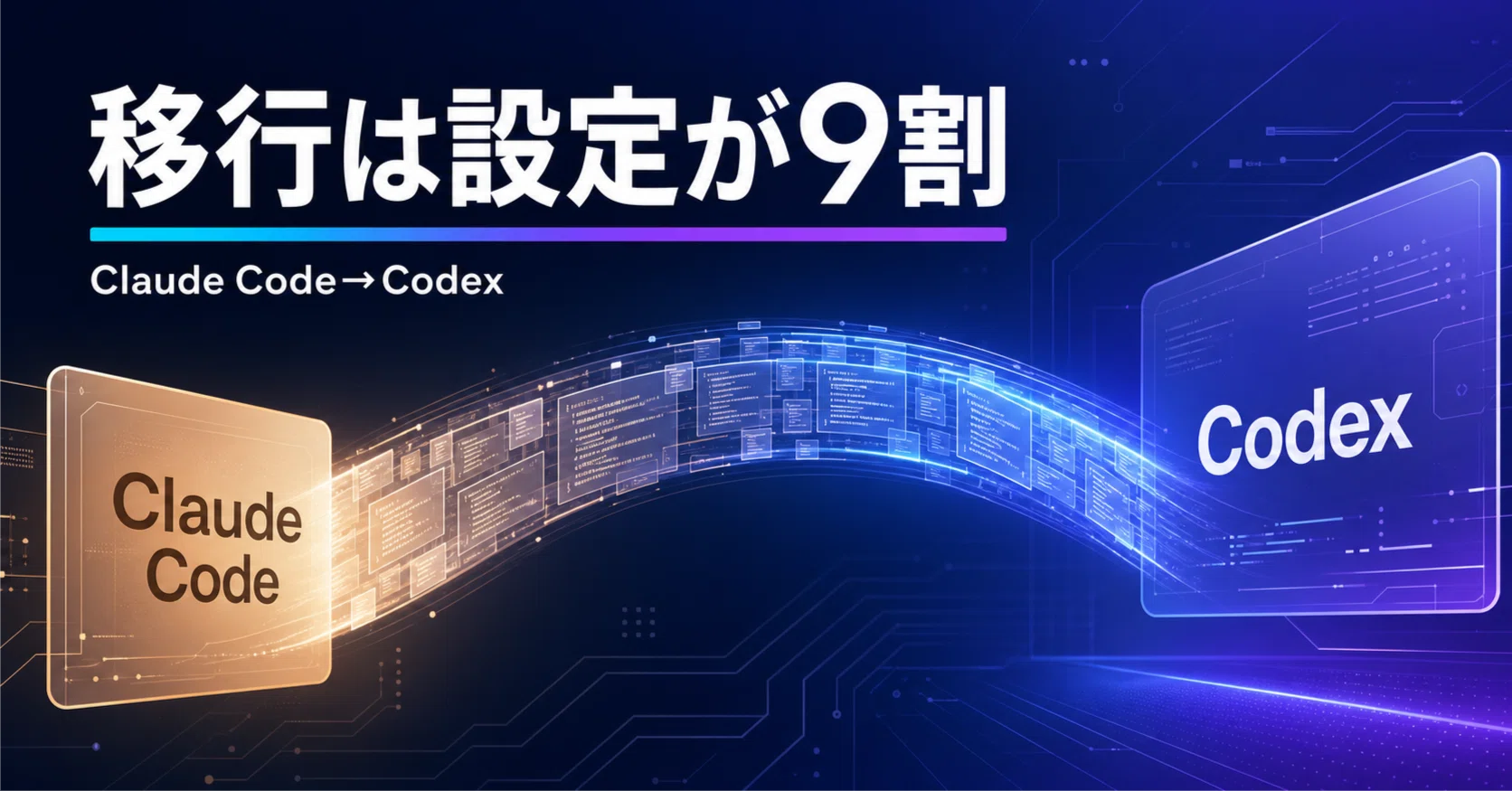 図解付き】Claude CodeからCodexへ〜移すもの、作り直すもの〜｜KAWAI