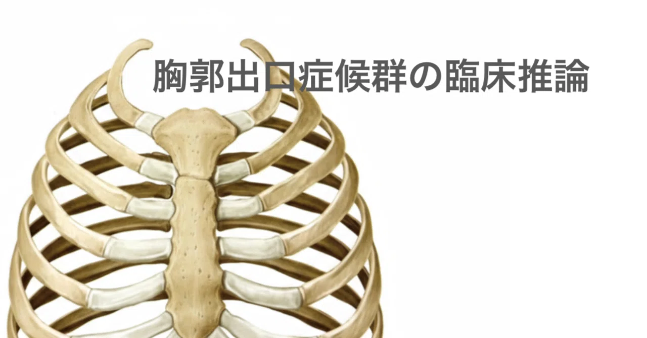 胸郭出口症候群の臨床推論｜整形外科疾患の理学療法士