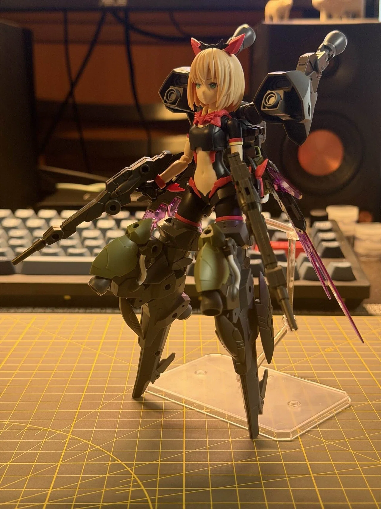 筆塗り全塗装｜【前編】30MSと30MMをミキシングしてみる ティアーシャ