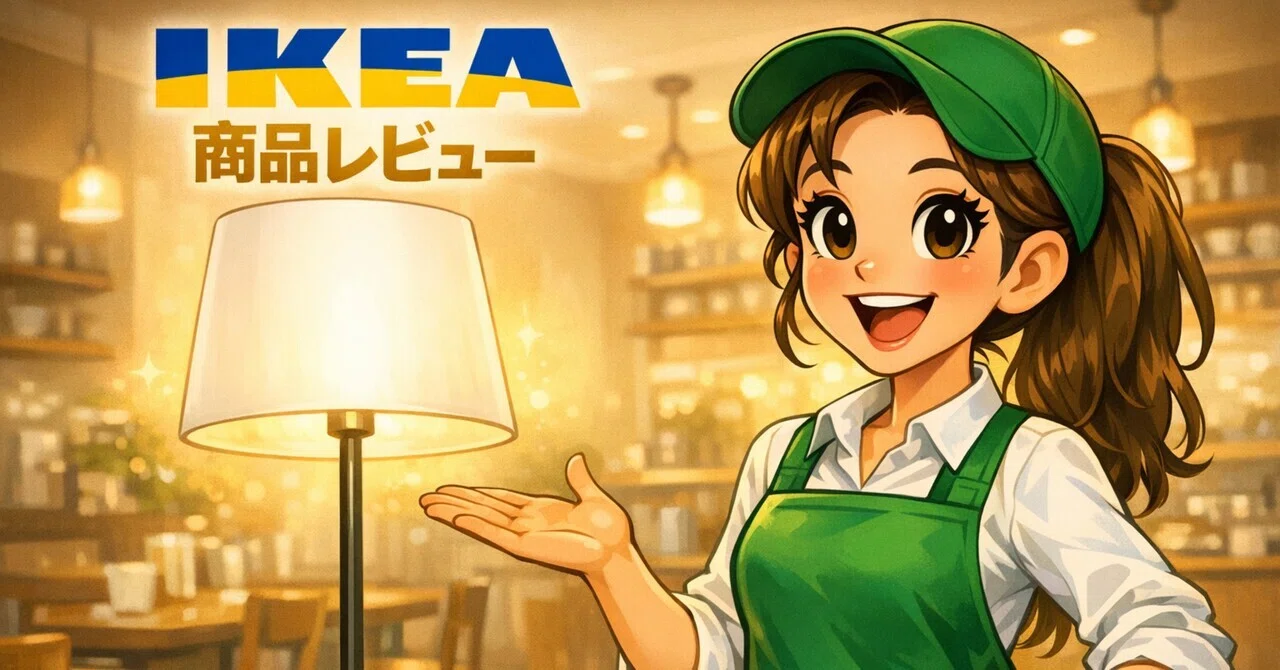 商品レビュー①】≪☆4.8≫ IKEAのスタンドライト「ISJAKT（イスヤクト