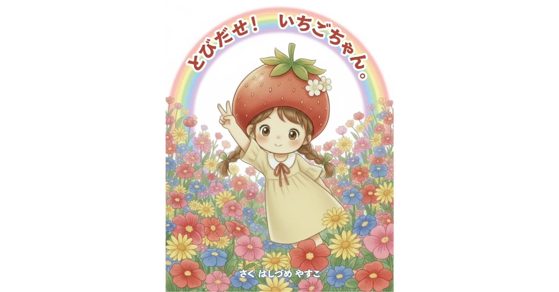 ♡いちごちゃん♡ 別アカでリクエスト頂いて描いた絵のいちごちゃん🍓