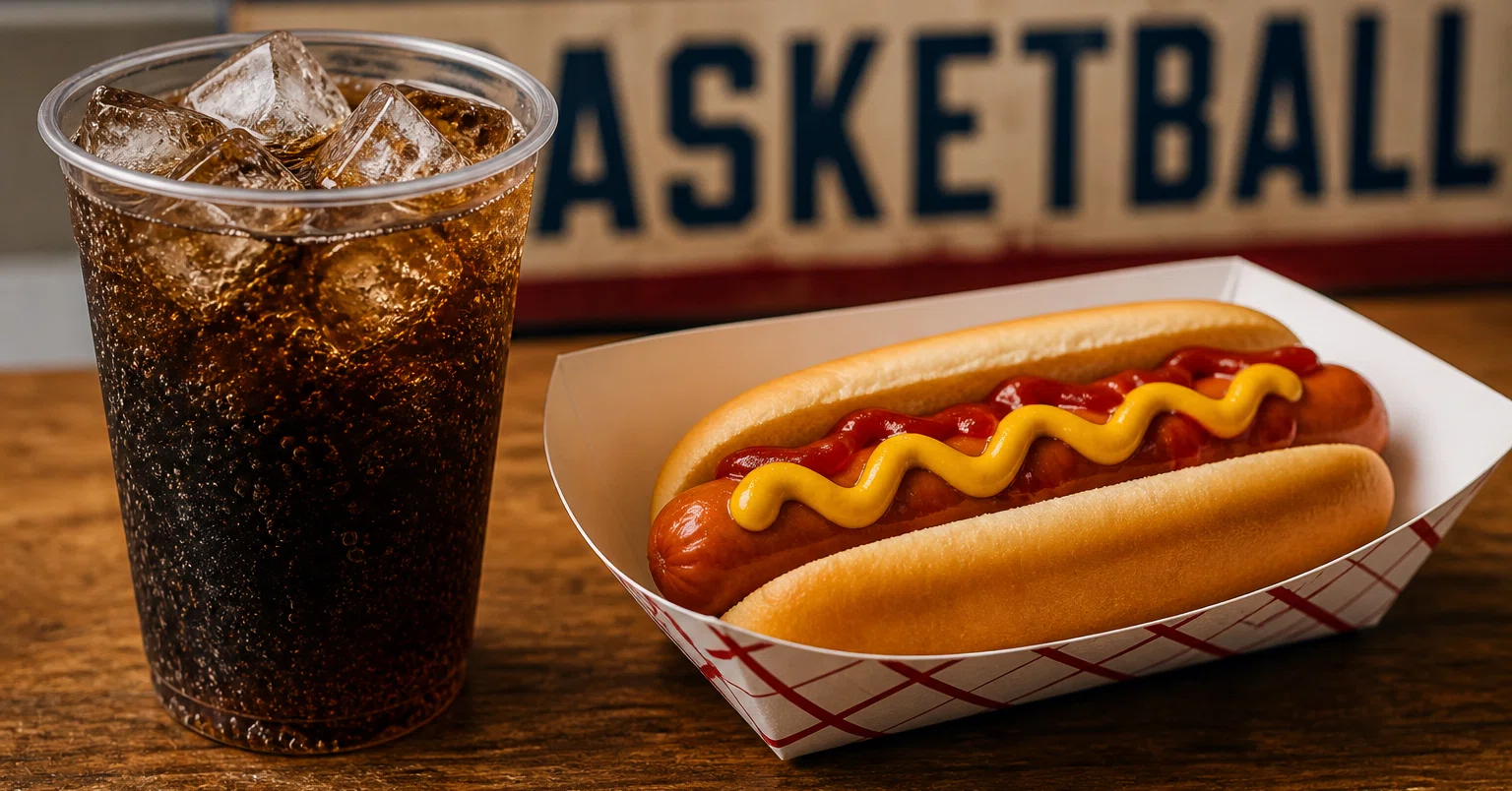 食品サンプル　食べかけハンバーガー　ホットドッグ　コーラジュース Pink's Retty（レッティ） - Dogs（ハリウッド/ハンバーガー） Hot その他