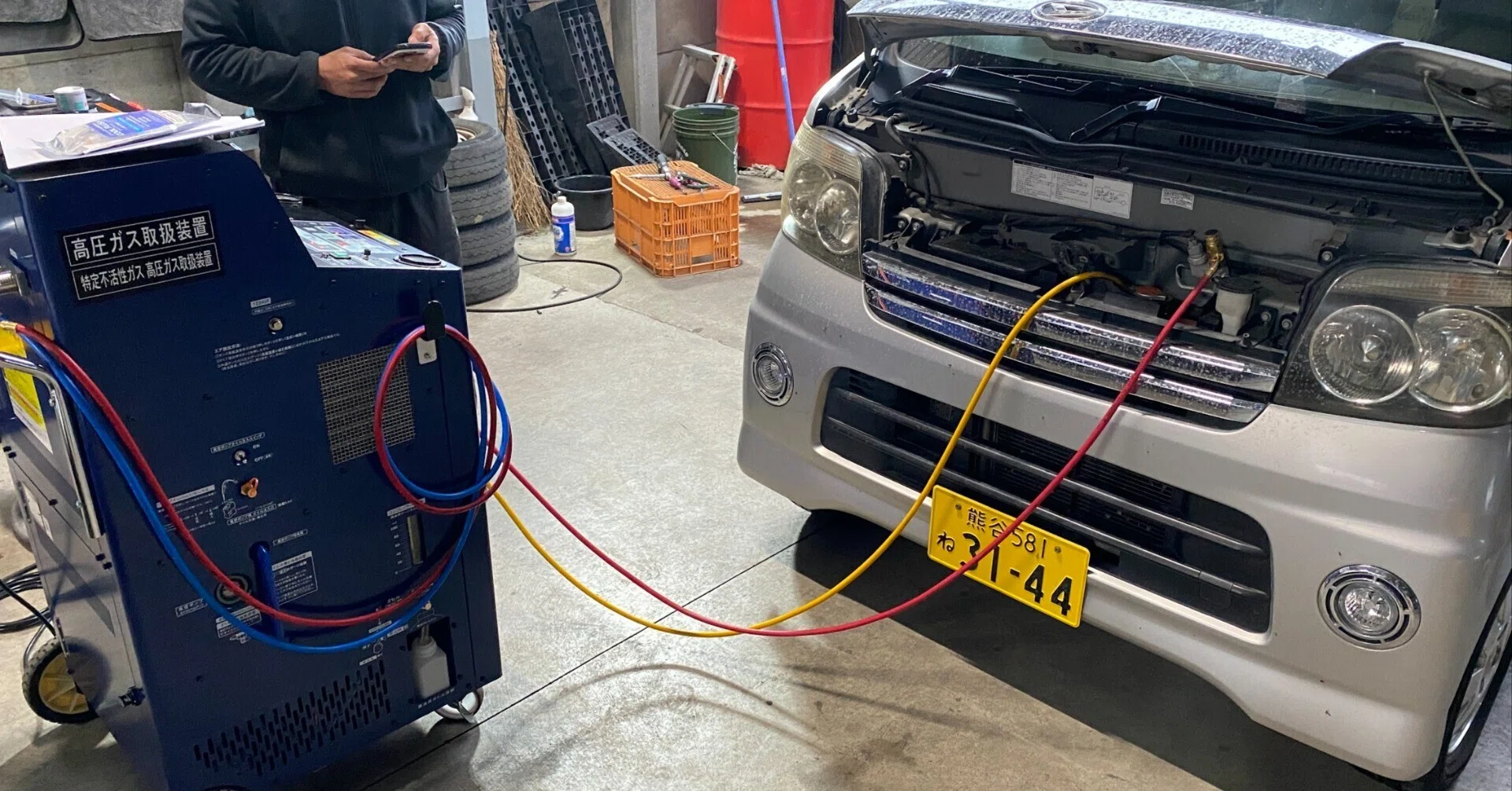 エアコンが効かない季節が来る前に｜Weekend Garage & Cars Life