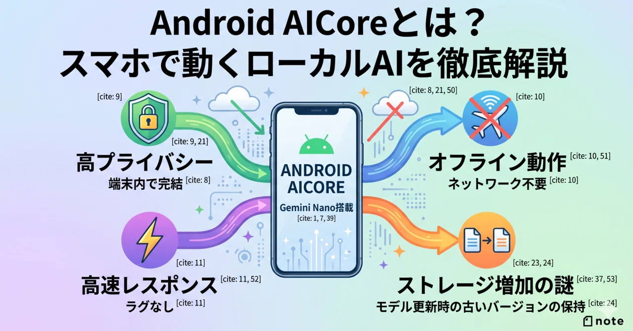 Survival DX】Pixelで動く「Android AICore」とは？オフラインAIの恩恵