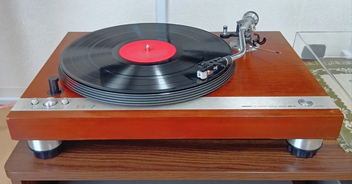 1970年代ビンテージオーディオの底力、アナログプレーヤー☆MICRO DD-5