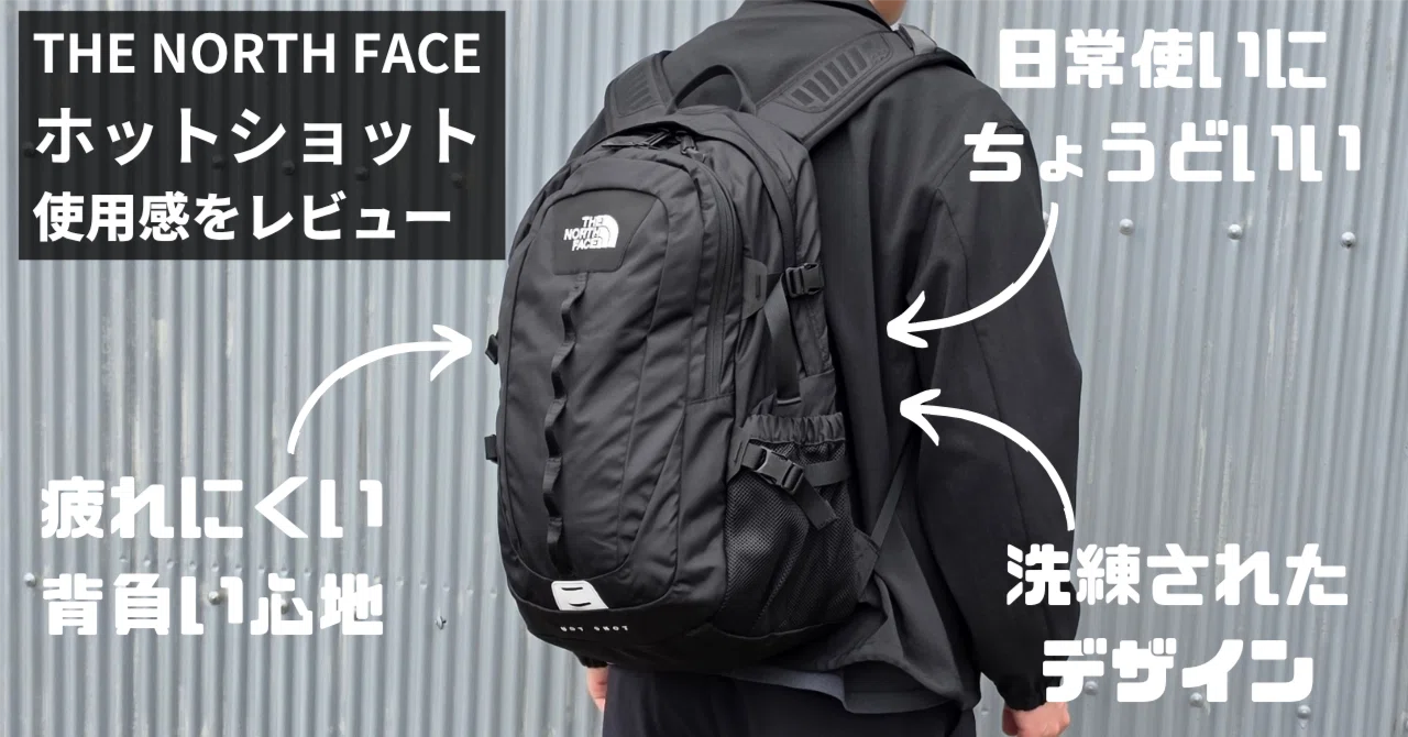 The North Face Hot Shot Review. A perfectly sized backpack for