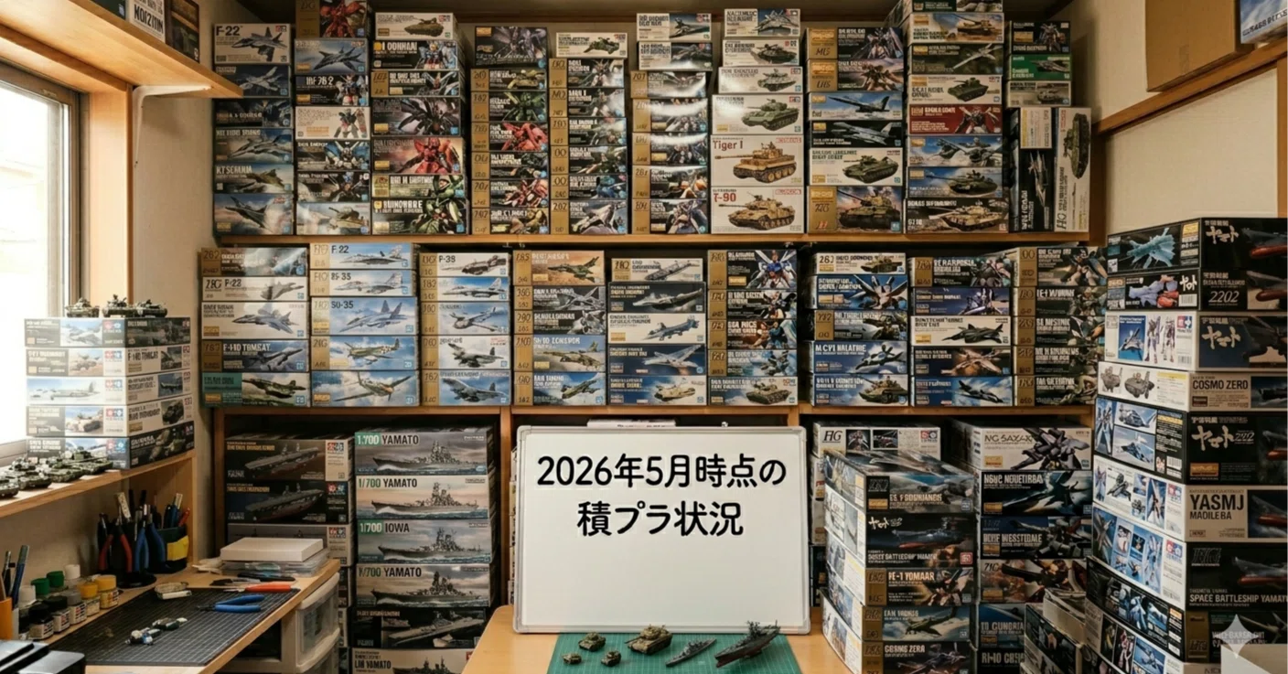 2026年5月時点の積プラ状況｜サトタツの雑記