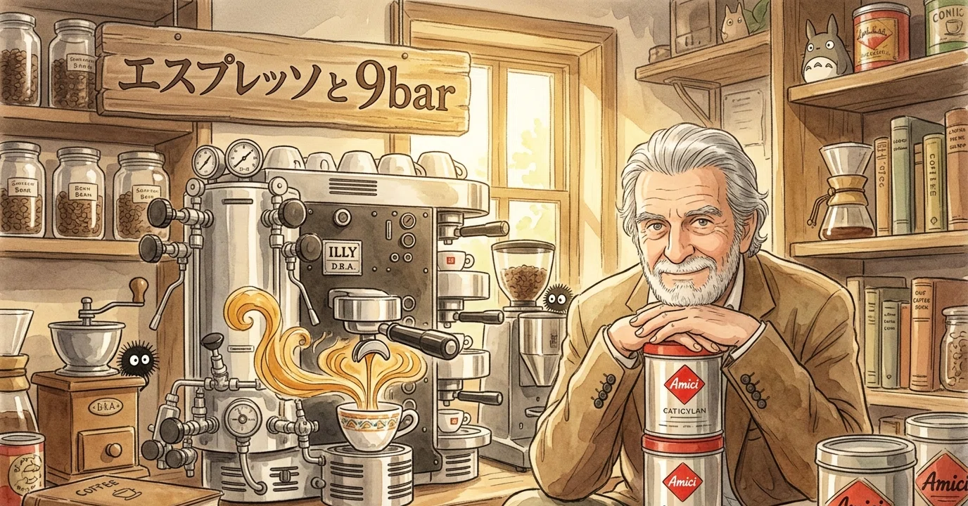 Espresso- 「9気圧」は、誰かが決めたルールではなかった｜阪本義治