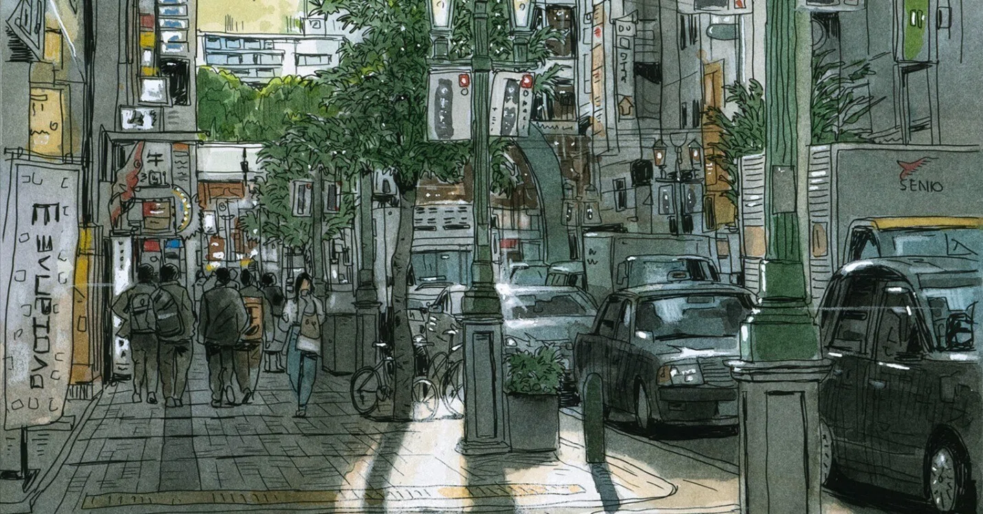 水彩画を描いて15年、アートをもっと身近に・・・二つの新しい場所を