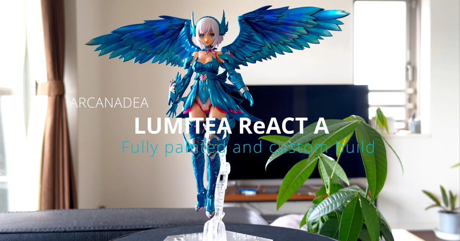 製作記】ルミティアを「ターコイズブルー」で染め上げる。サイバー×異