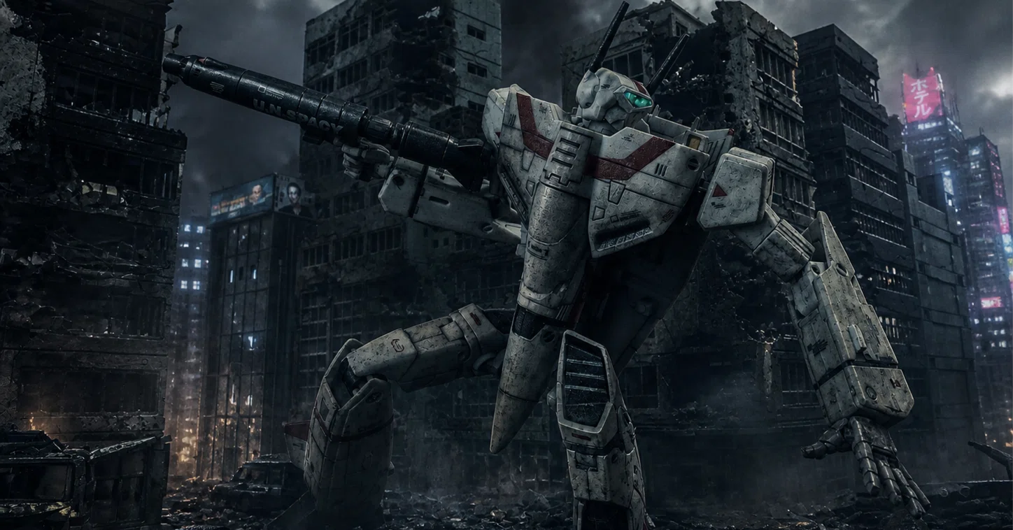 超時空要塞マクロス ― 地球統合軍の迎撃｜Hideo Takehara