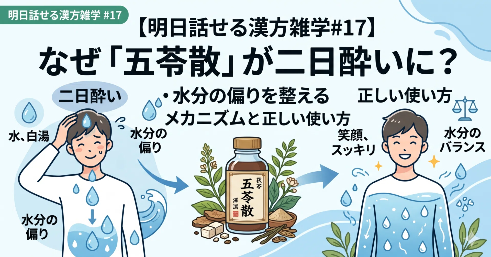 五苓散 飲み続ける と どうなる