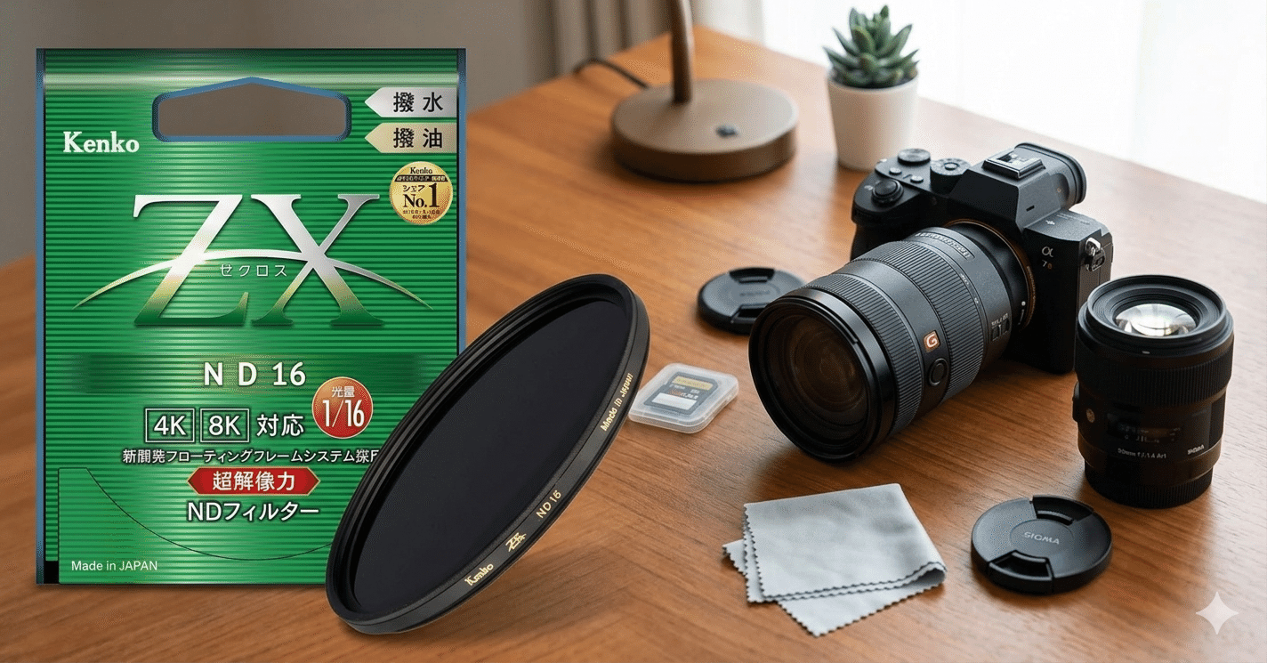 Kenko最高画質NDフィルターが31％オフ──ZX ND16 82mmは“描写を守り