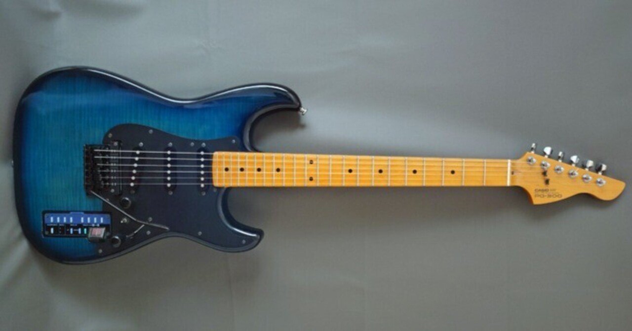 愛器＃6：復活のCASIO Guitar Synth PG-300(1992)｜DUNE