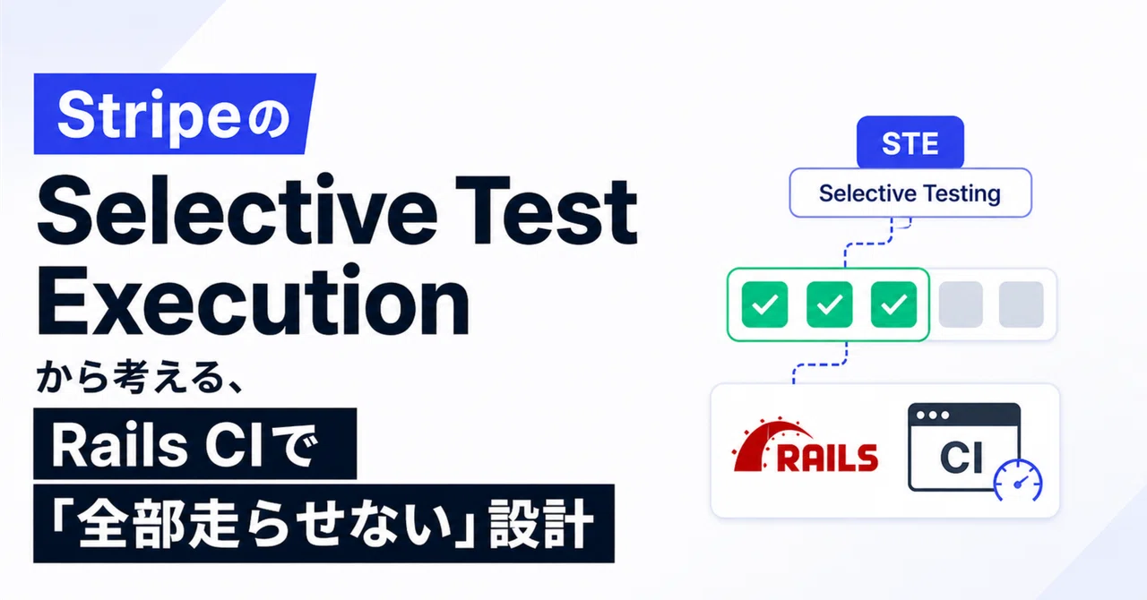 StripeのSelective Test Executionから考える、Rails CIで「全部走らせない」設計 | noteエンジニアチーム 公式マガジン