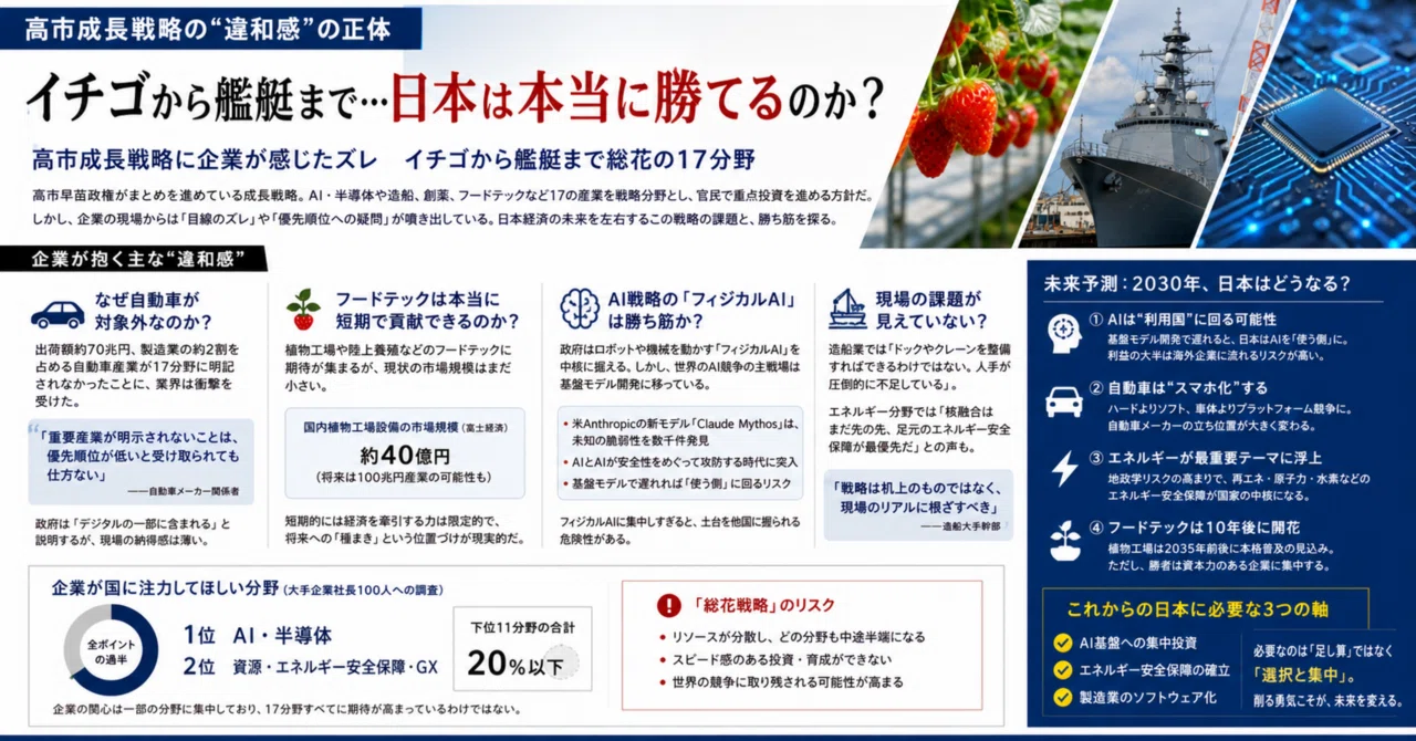 高市成長戦略の“違和感”の正体｜有益情報の宝庫-とんくん