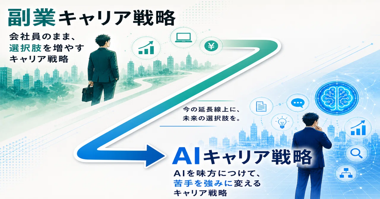 副業キャリア戦略、完結しました。次はAIキャリア戦略へ|ゆきまさ 副業キャリア戦略、完結しました。次はAIキャリア戦略へ|ゆきまさ