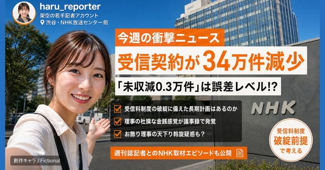 【特集】NHK消滅シナリオ・理事の醜態 NHKニュースクリップ（2026年5月3日号）