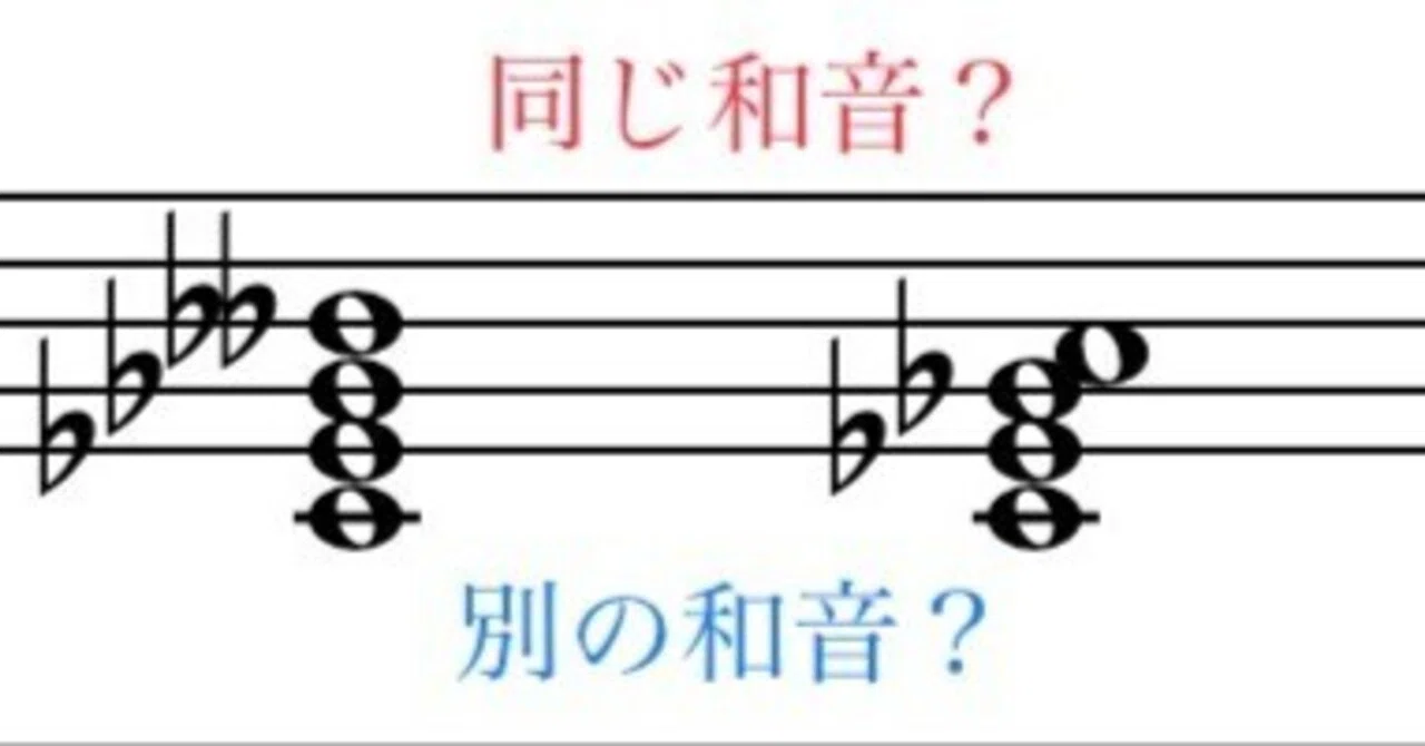 同じ和音？違う和音？｜Ryo Sasaki
