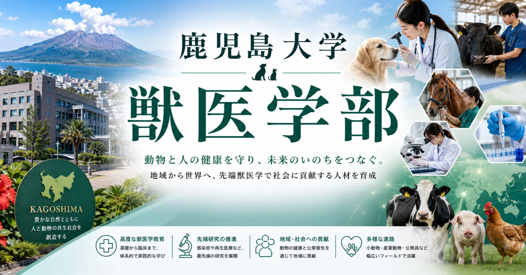 鹿児島大学共同獣医学部 徹底解剖レポート 獣医学部ニュース：偏差値