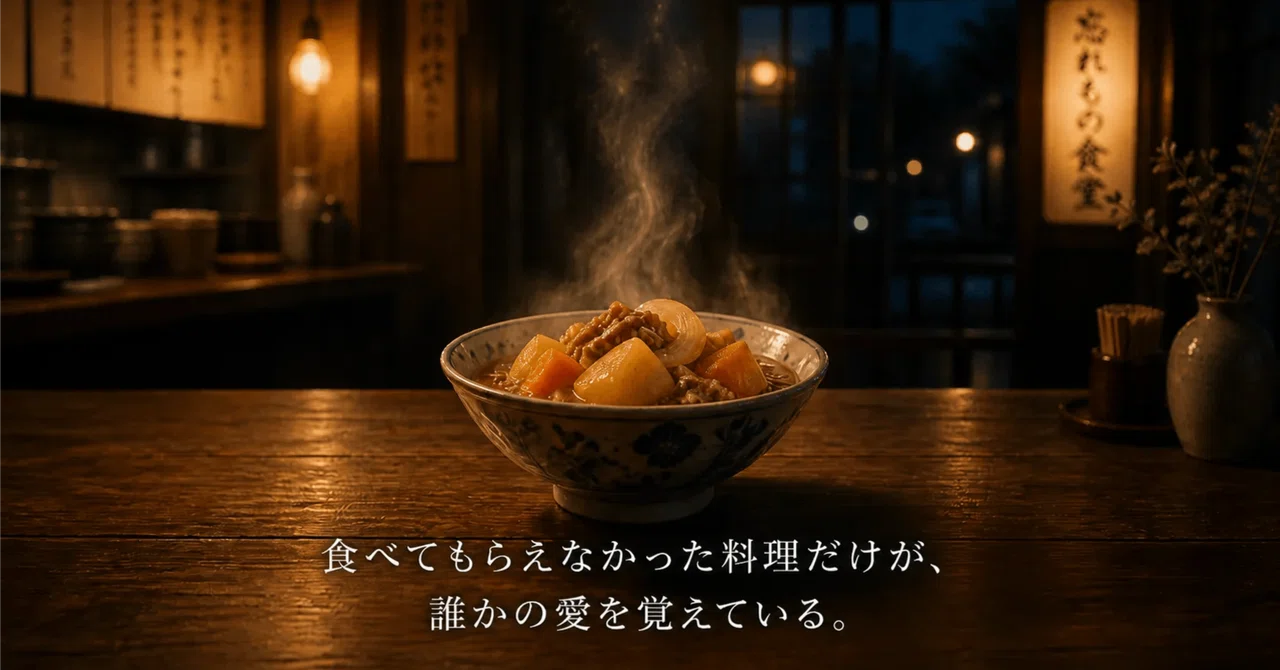 忘れもの食堂／一口だけ、思い出す｜シエスタ -Siesta-
