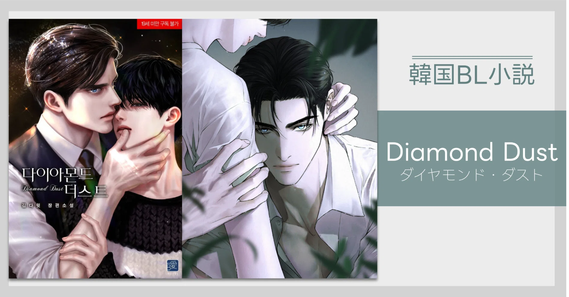 韓国BL小説】＜Diamond Dust：ダイヤモンド・ダスト＞KIM DAVID｜😎