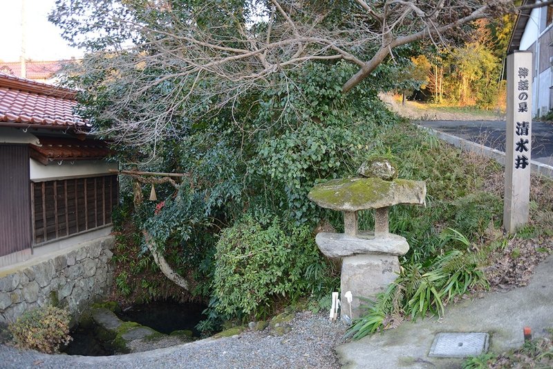 鳥取南部町赤猪岩神社神話の泉清水井