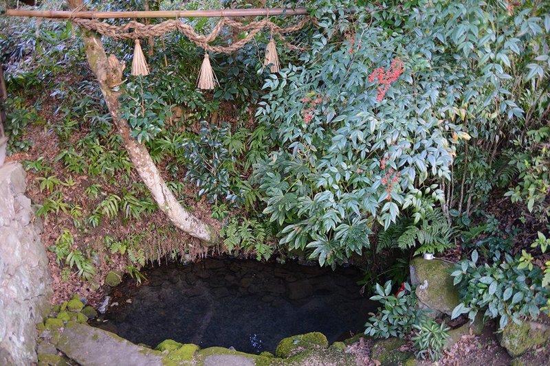 鳥取南部町赤猪岩神社清水井