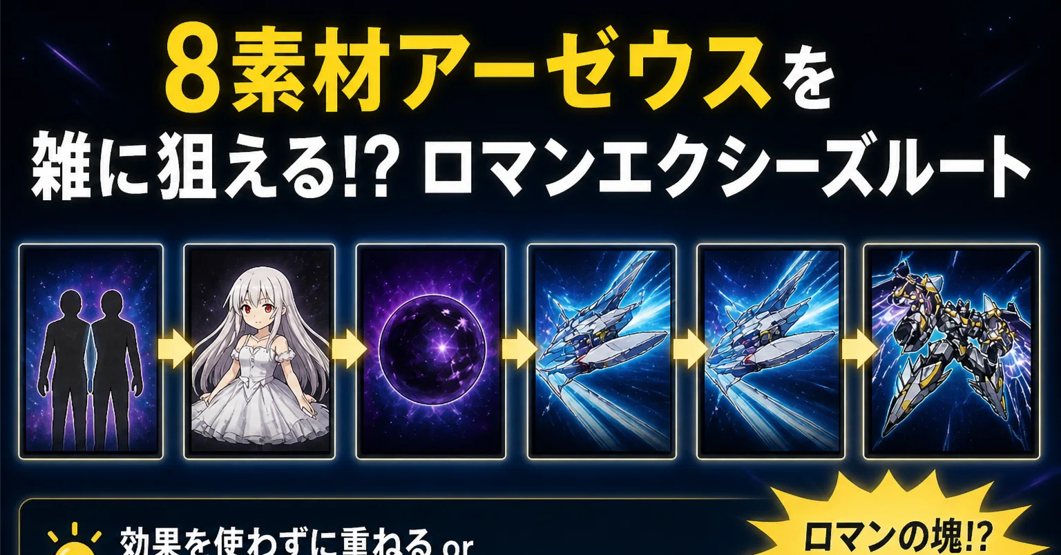 遊戯王】雑に8素材アーゼウス展開｜uni928