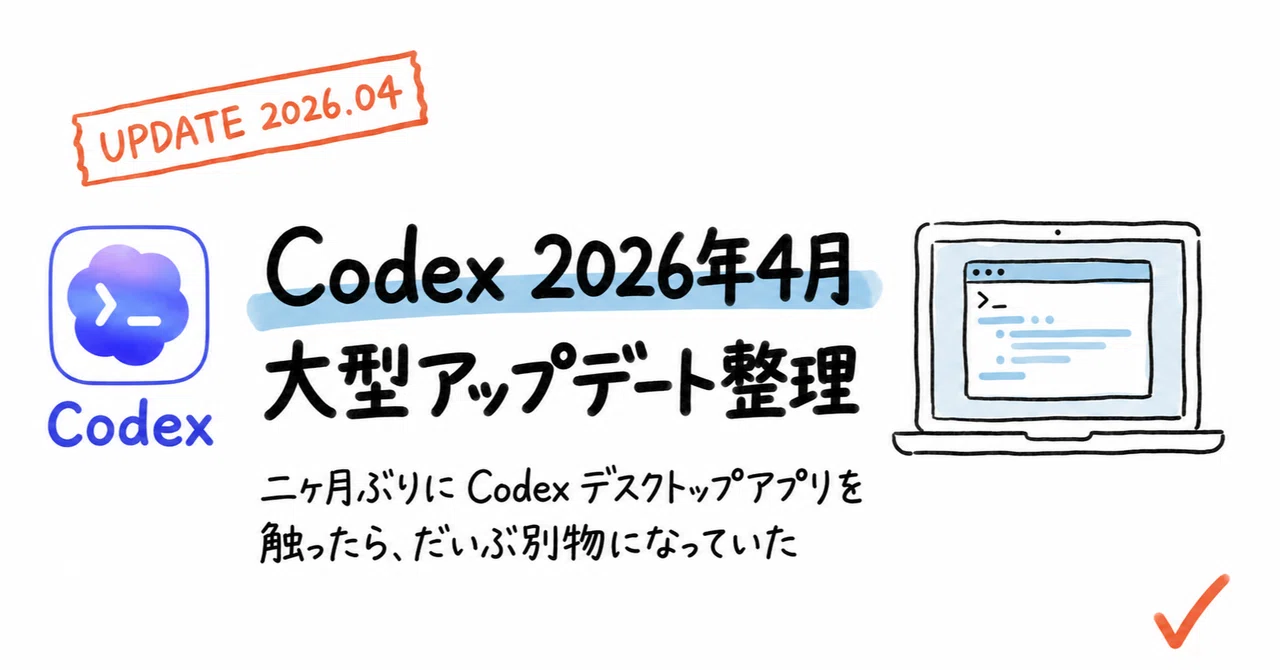 Codex 2026年4月アップデートまとめ｜追加機能を徹底整理｜マイケル