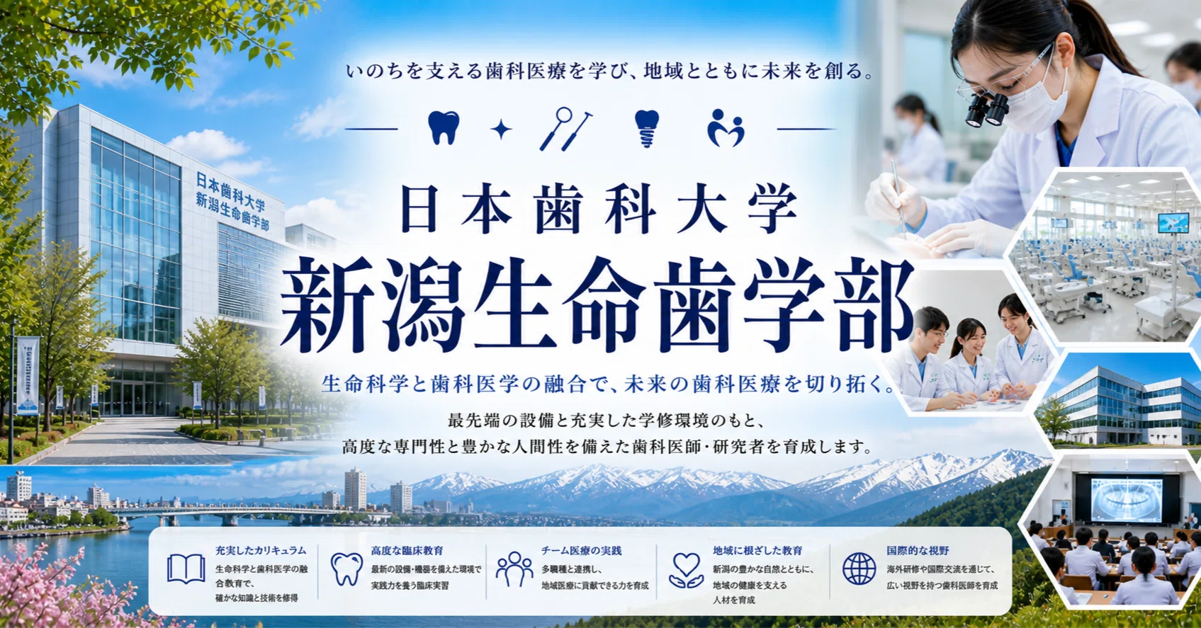 日本歯科大学新潟生命歯学部 学費 偏差値 進級 留年 中退 退学 放校