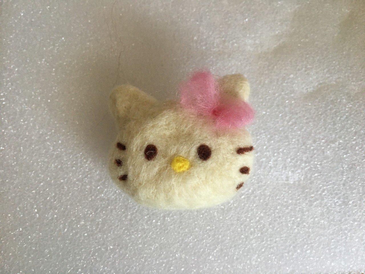 最低価格の 第2回Hello Kitty 羊毛フェルトキット 〜ミュージシャン羊毛 羊毛フェルト